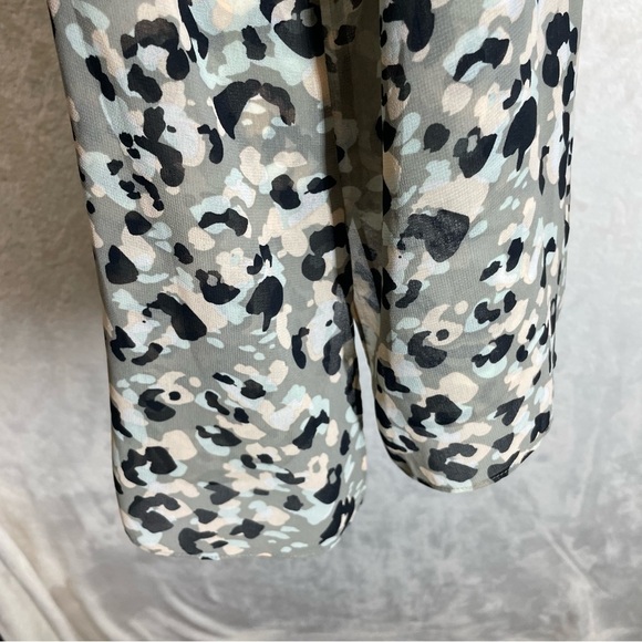 Cabi 5360 Tiered Top Camo Leopard Off The Shoulder Blouse Womens XL - Picture 9 of 10